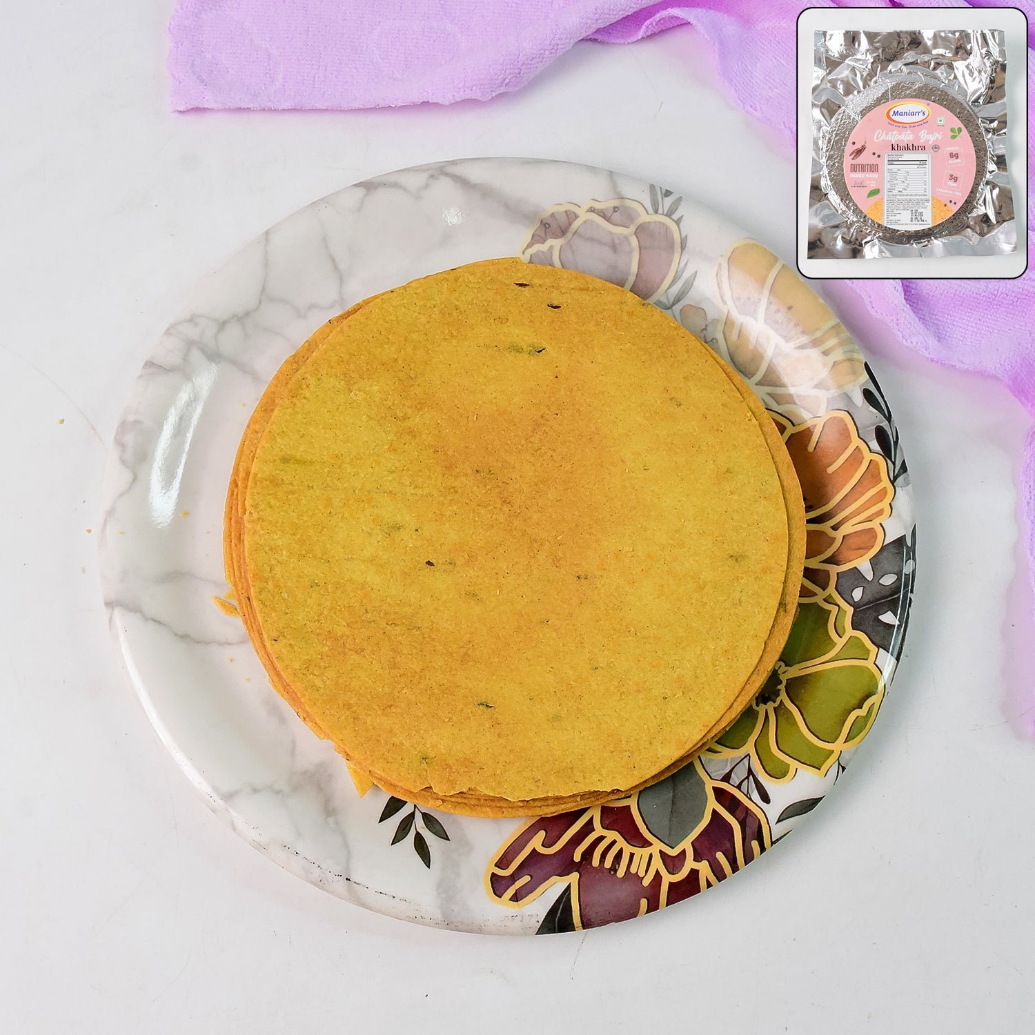 Bajri Khakhra � Chatpata & Crispy Pearl Millet Snack | Maniarr's