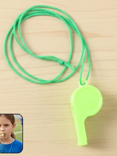 Plastic Sports Whistle – Loud and Durable Safety Signal