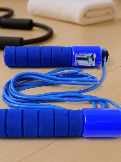 Digital Skipping Rope – Adjustable Length with Foam Grip & Jump Counter