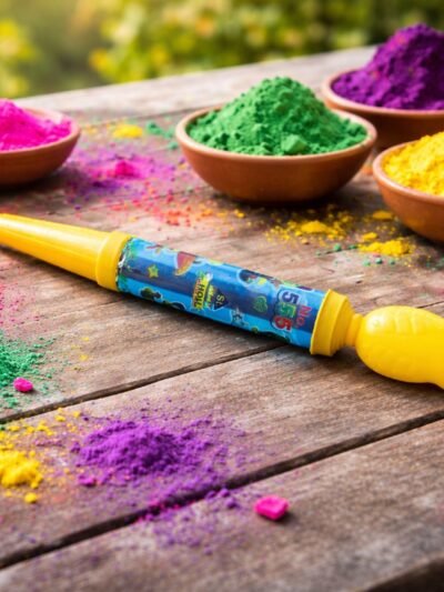 Kids Long Range Holi Water Shooter – Lightweight Plastic Pichkari Toy