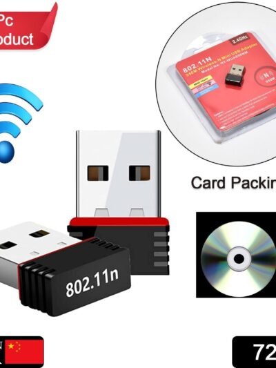 Wi-Fi Network Adapter – Mini USB Wireless Dongle | Compshop