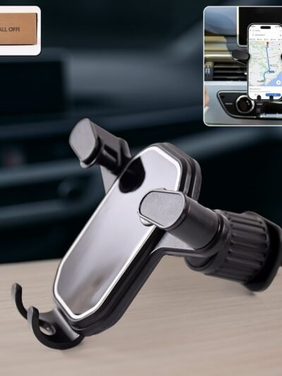 Gravity Car Phone Holder – Secure Auto-Clamping Mount