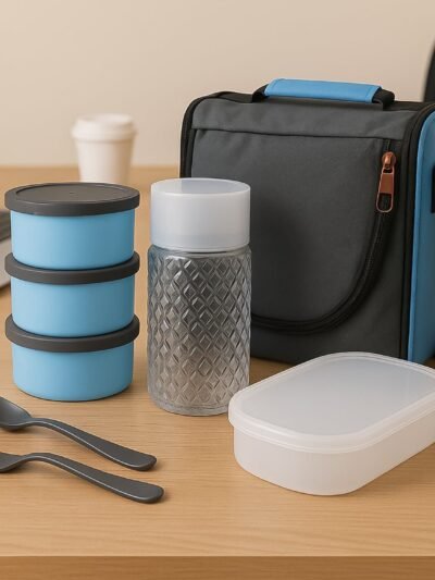 Lunch Box Set – Insulated & Leakproof with Bag | Lunchie Bunchie