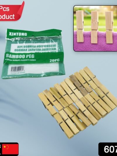 Wooden Clothespins – Heavy-Duty Laundry & Craft Clips | BathNova