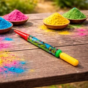 Long Range Holi Pichkari – Lightweight Water Gun for Kids Fun
