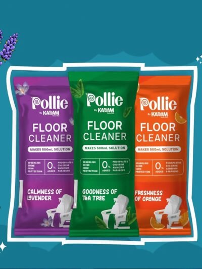 Concentrated Floor Cleaner Refill Kit – Eco-Friendly with Measuring Bottle