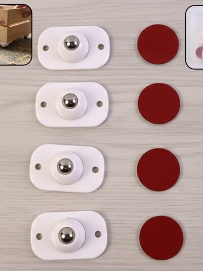 Furniture Moving Roller Mini Wheels – Heavy-Duty 4 Pc Set