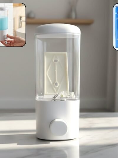 Liquid Soap Dispenser 500ml – Wall Mount with Manual Push