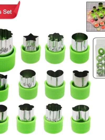 Stainless Steel Cookie Cutter Set � 12 Pc Baking Molds | Bake & Dwell