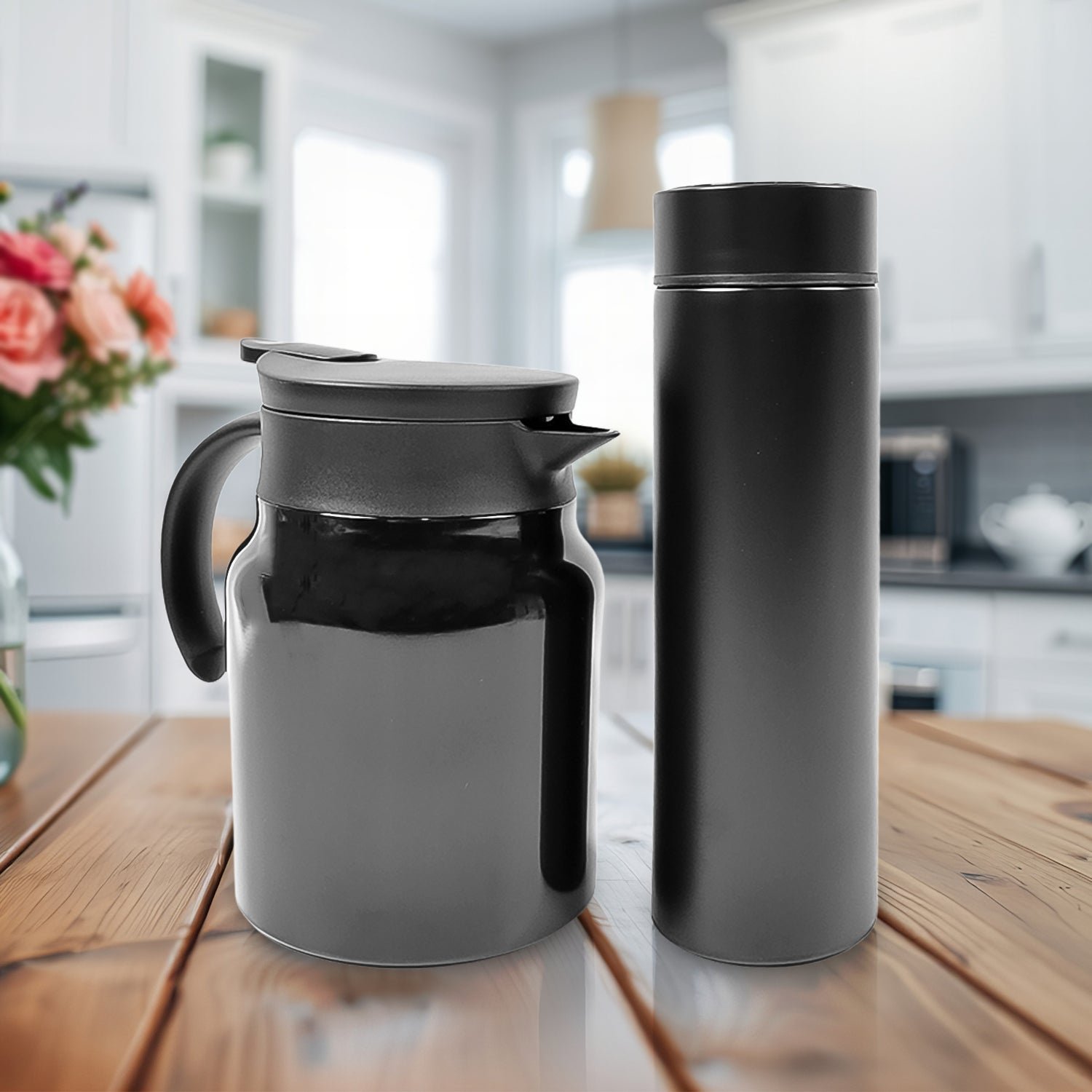 Thermal Coffee Carafe Set � LED Display 2-Pc | Own Hydrate