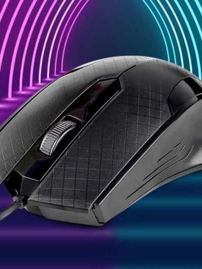 Wired Optical Mouse – Ergonomic, 1000 DPI for Laptop | Compshop