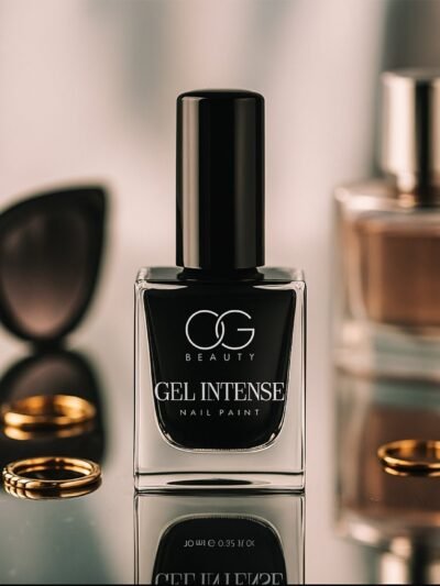 Black Gel Nail Polish – Intense, Long-Lasting & Chip-Resistant