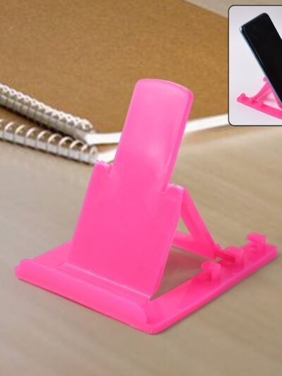 Adjustable Plastic Mobile Phone Stand – Foldable & Portable Holder