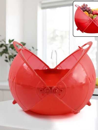 Rice Washing Bowl – Revolving Strainer | Indo Glow