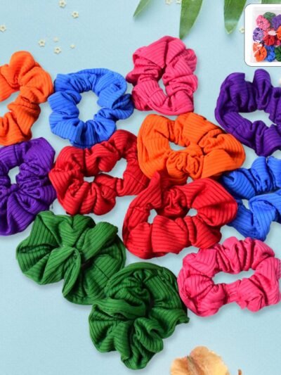 Elastic Hair Band Set – Soft, Stylish, and Gentle Hold
