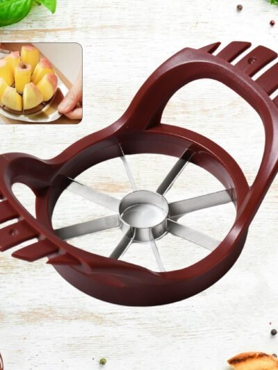 Apple Slicer – Stainless Steel Fruit Divider & Core Remover | Indo Glow