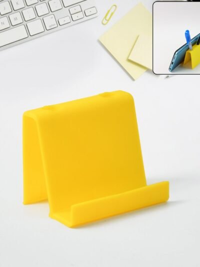 Mobile Phone Stand with Pen Holder – Compact & Multifunctional