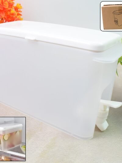Water Dispenser Jug 3.5L with Faucet � Refrigerator Safe | Indo Glow