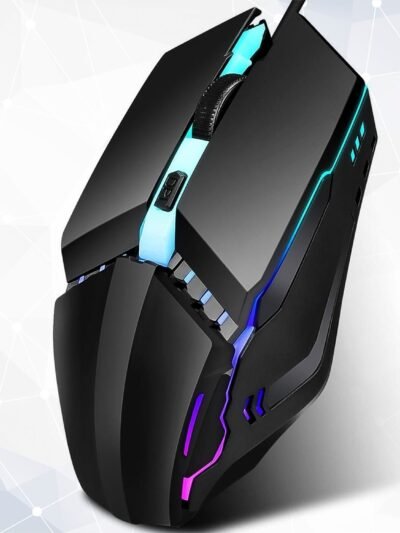 Wired Gaming Mouse � Ergonomic Design & RGB Lighting | Indo Glow