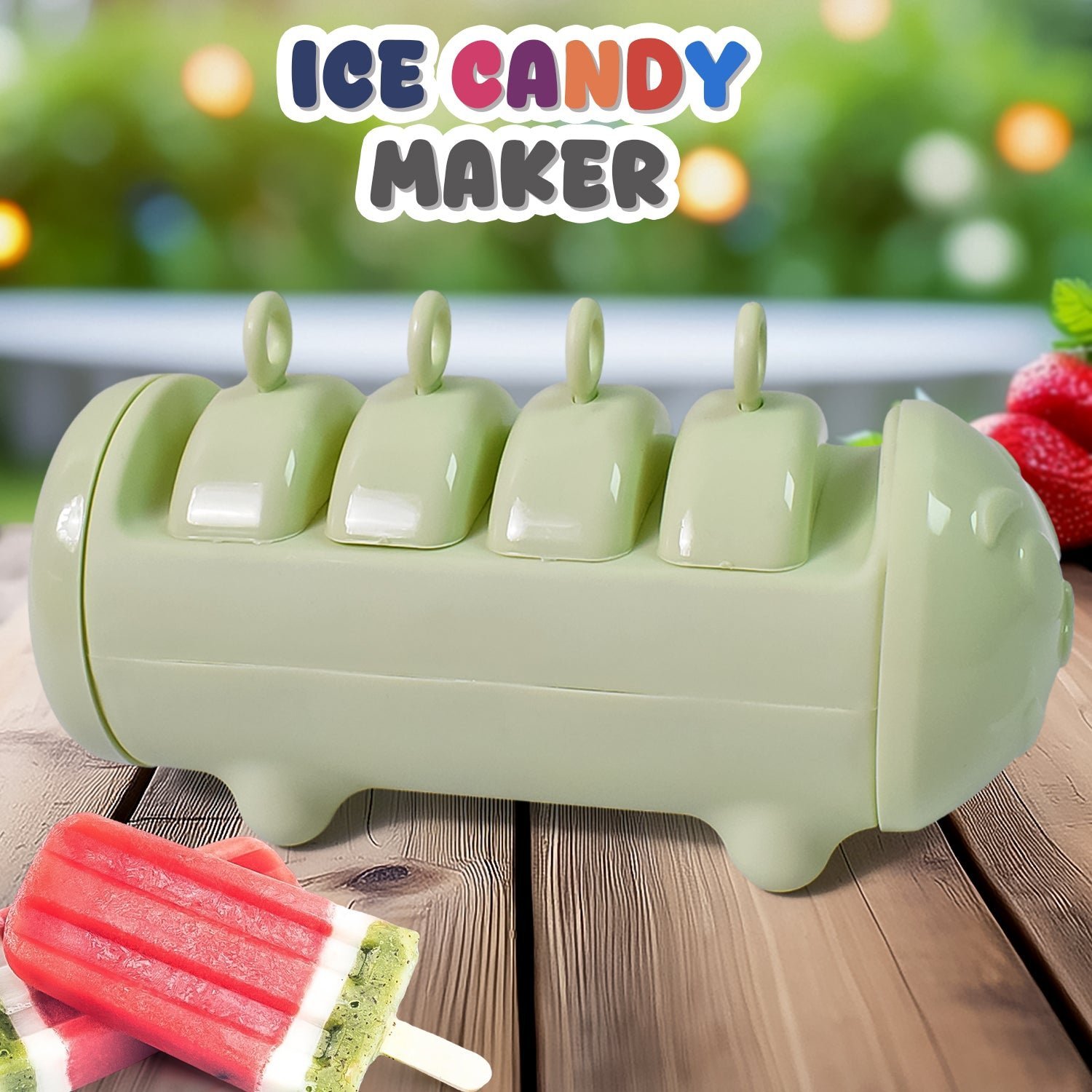 Ice Candy Maker � 4 Compartment Homemade Kulfi Mould | Konvex