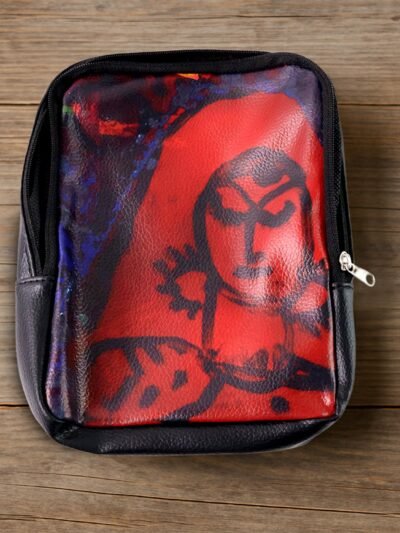 Multipurpose Zipper Pouch – Handcrafted Traditional Art Print