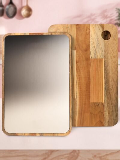 Steel Oak Cutting Board – Durable & Stylish Kitchen Tool