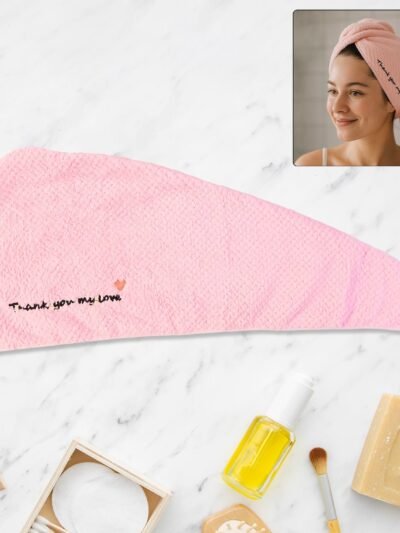 Microfiber Hair Drying Towel Wrap – Super Absorbent & Lightweight