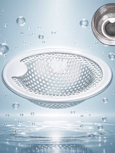 Kitchen Sink Drain Strainer – Rust-Resistant Deep Basket Stopper