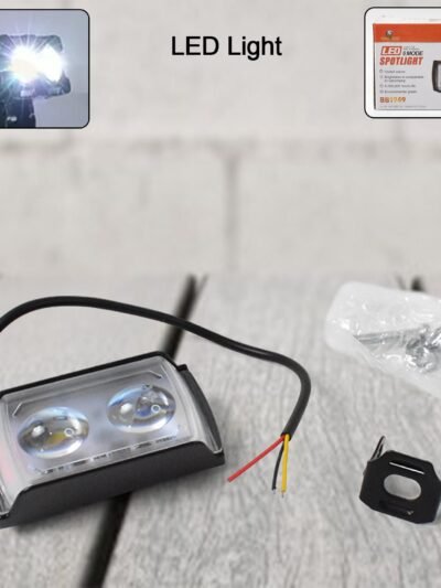 6 Mode LED Fog Light – Ultra Mini Dual Lens for Vehicle Safety