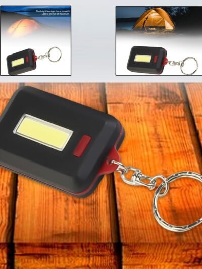 LED Keychain Light – Compact 3-Mode Mini Flashlight