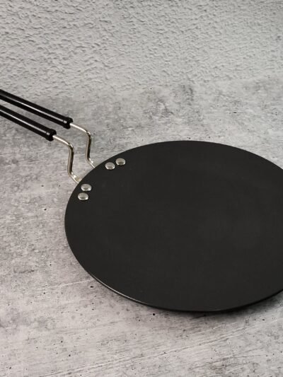 10 Inch Non-Stick Flat Roti Tawa – Durable Even Cooking
