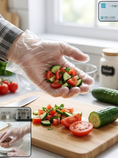 Disposable Plastic Gloves � Hygienic & Convenient for Food & Cleaning