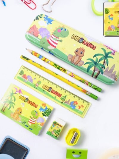 Dinosaur Kids Stationery Set – Complete Fun School Kit