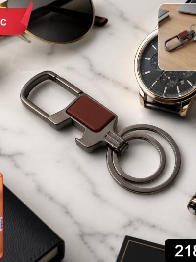 Metal Key Holder – Secure with Safety Lock and Compact Design
