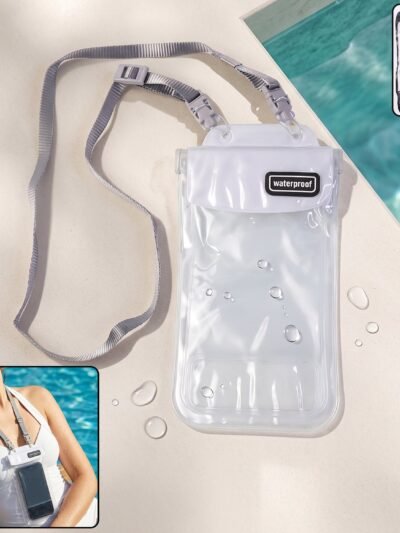 Waterproof Mobile Pouch � Universal Sealed Phone Case with Lanyard