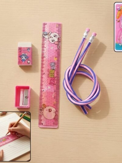 Kids 5-in-1 School Stationery Kit � Fun & Practical Learning Set