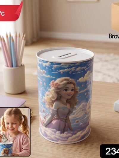 Kids Money Bank � Durable Princess Saving Box for Children