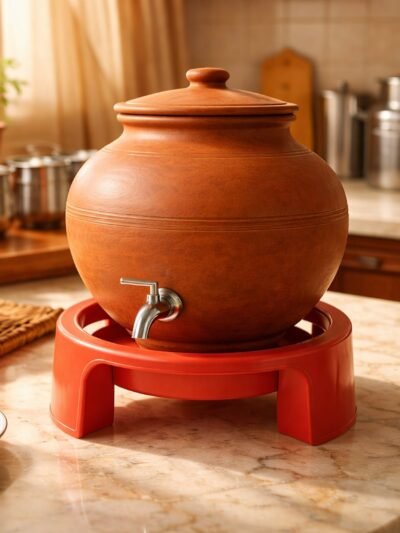 Matka Stand – Unbreakable Plastic Pot Holder | Tidy Table