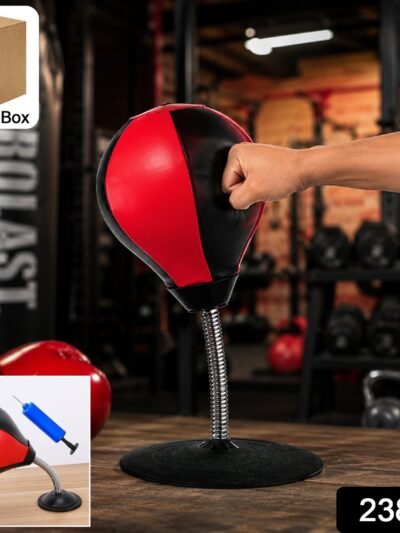 Inflatable Desktop Punching Bag � Stress Relief & Reflex Training