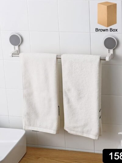 Self-Adhesive Towel Rod – Rust-Resistant & Drill-Free Installation