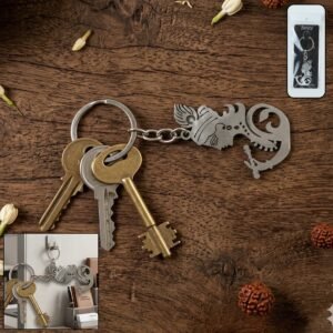 Krishna Face Keychain – Elegant and Devotional Accessory