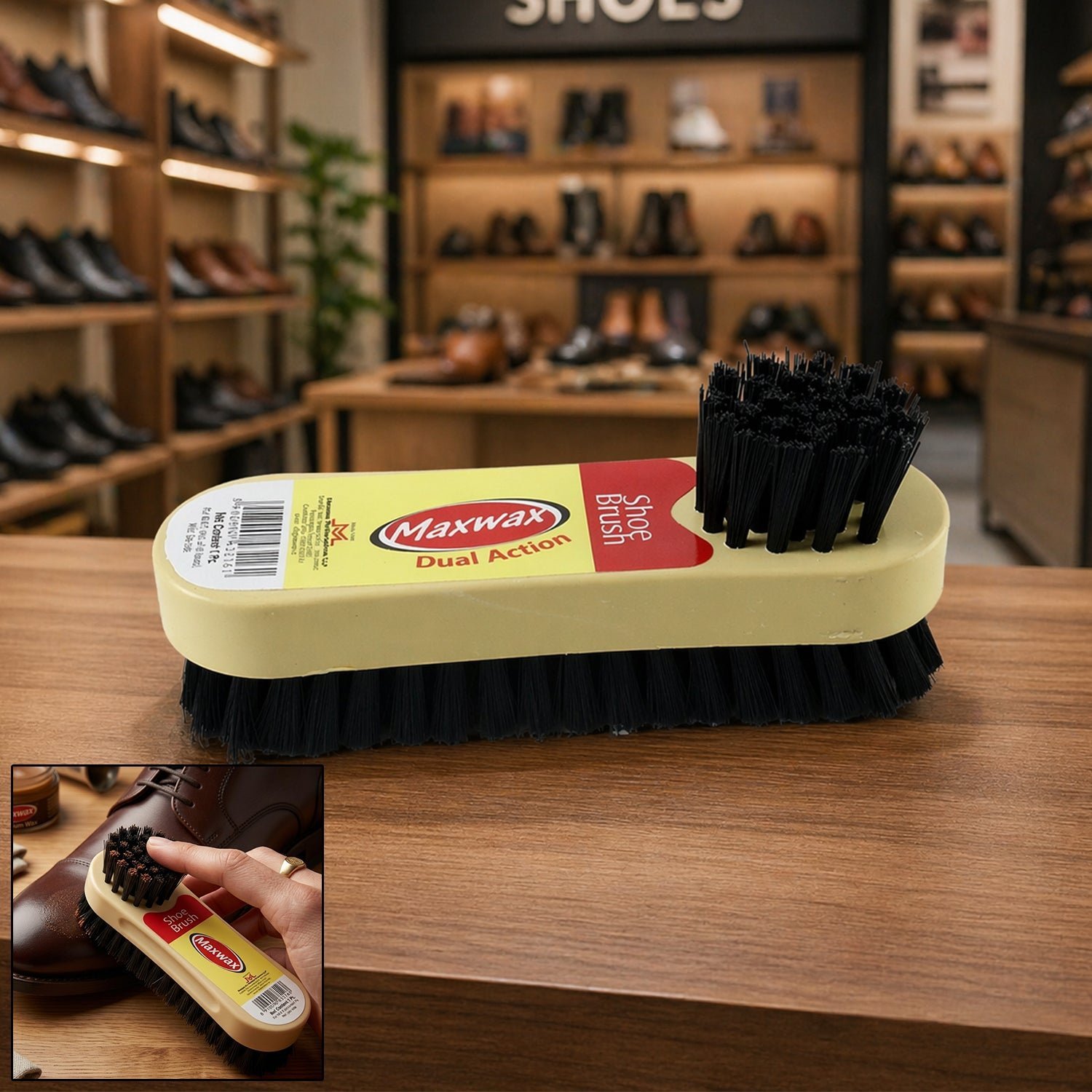 Shoe Cleaning Brush � Dual Action 2-in-1 for Effective Footwear Care