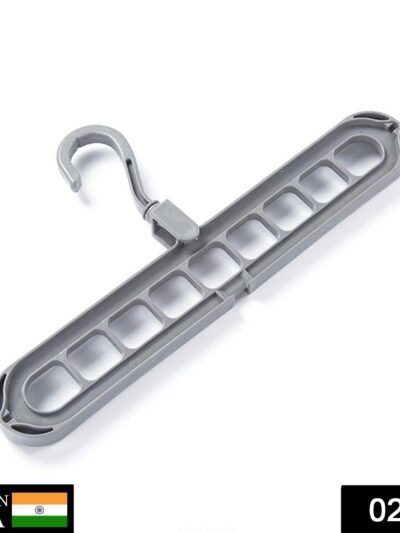 Space Saving Hanger – 9-Hole Wardrobe Organizer | Organivo