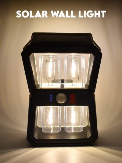 Solar Wall Lantern – 3 Modes & Motion Sensor | Indo Glow