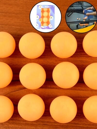 Table Tennis Balls – 3-Star Seamless Durable Set of 12