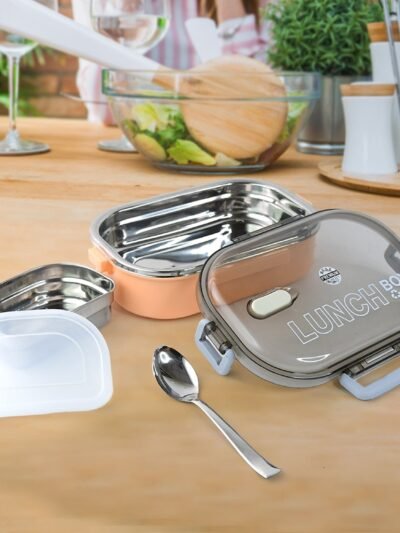 Leak-Proof Stainless Steel Lunch Box – Premium & Airtight