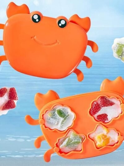 Crab Ice Mold – Fun Silicone Ice Cube Tray for Drinks | ChillPour