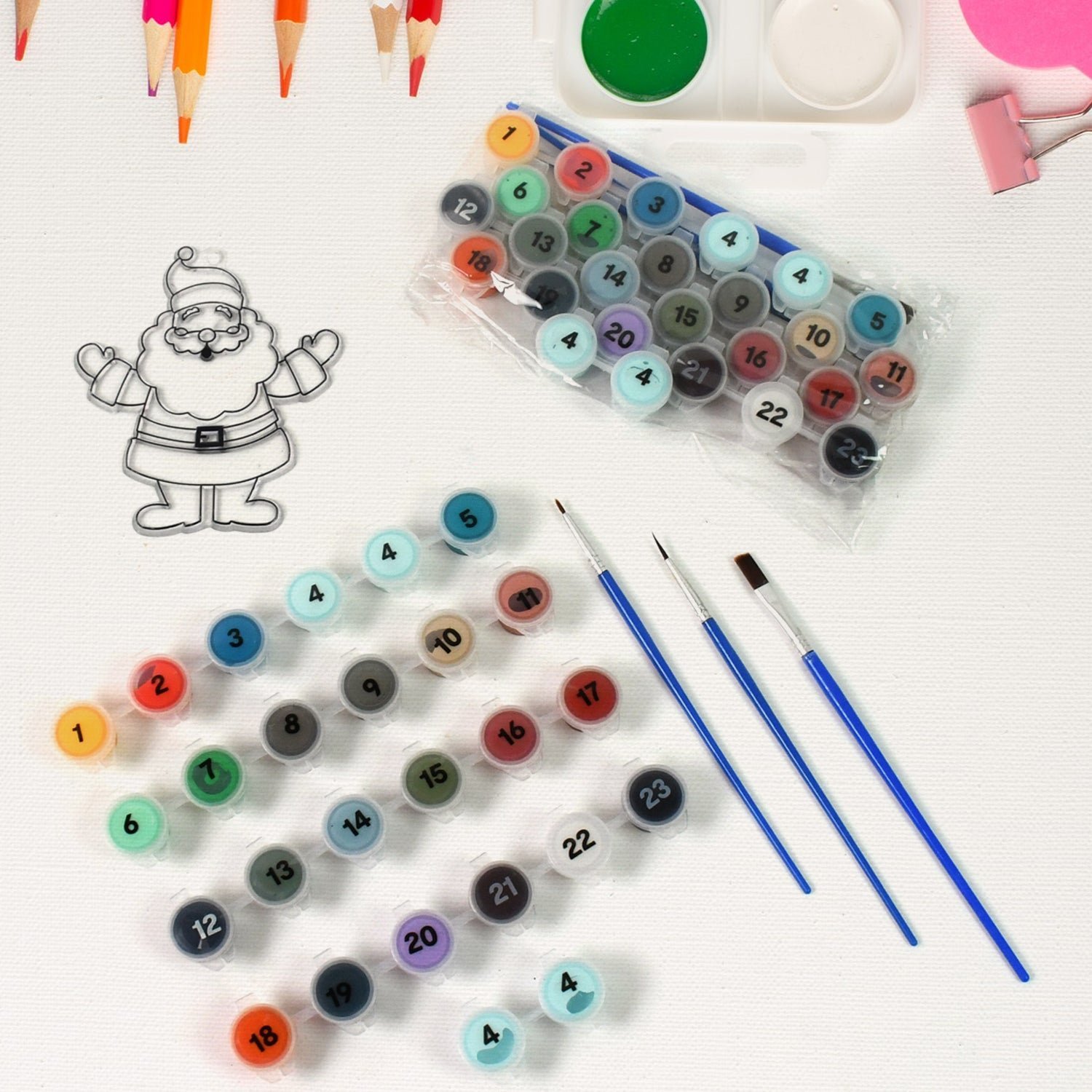 Adult Paint by Number Kit � 2 Set with 24 Colors | Craftily