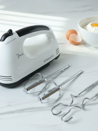 Electric Hand Mixer – Multi-Speed Kitchen Baking Appliance