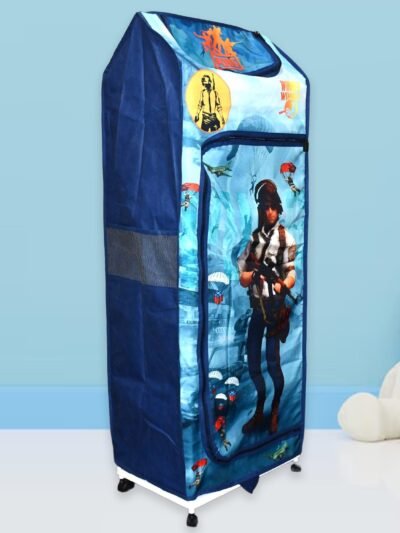 Foldable Baby Wardrobe with 6 Shelves – Durable & Space-Saving